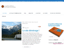 Tablet Screenshot of guidepratiqueachatimmobilier.com